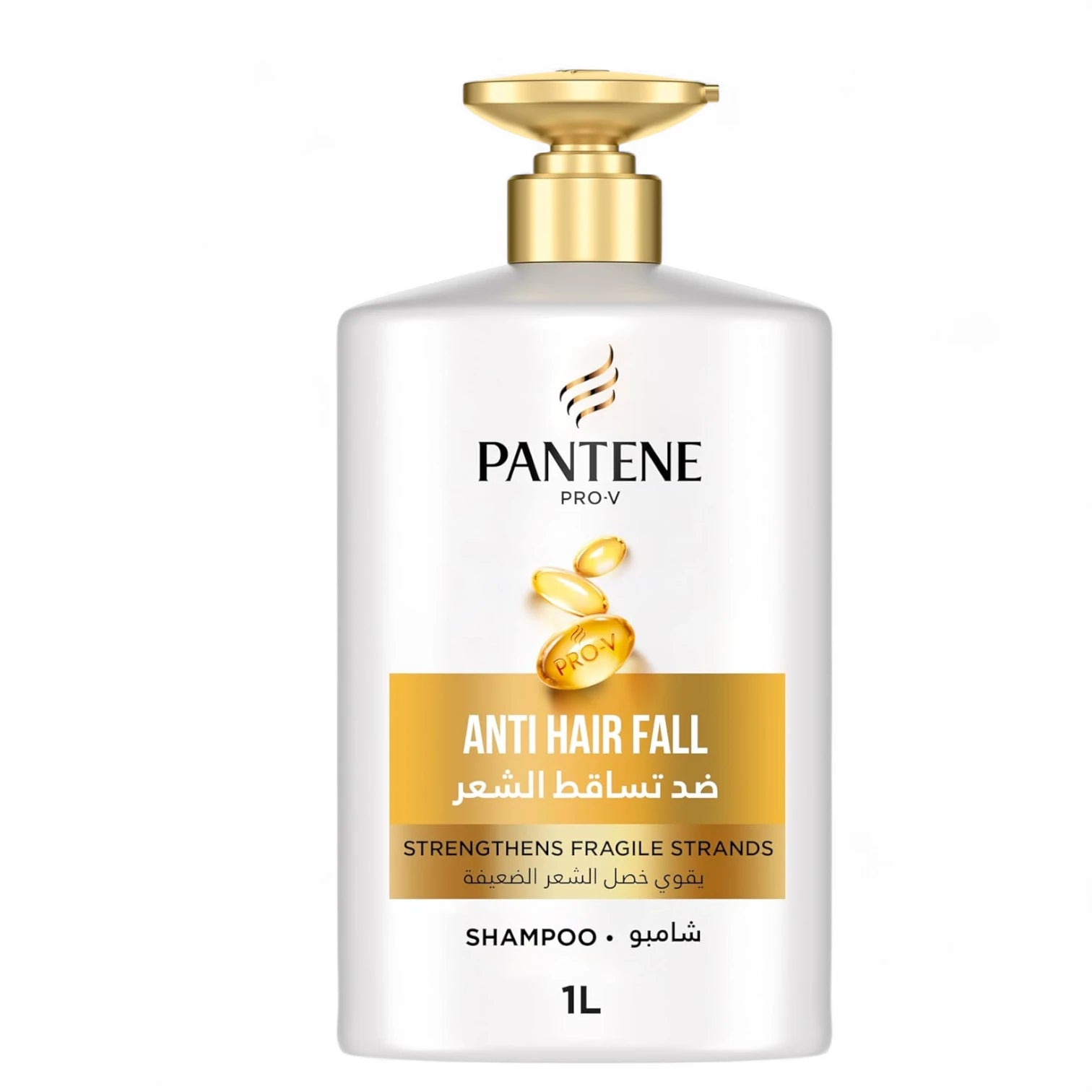 Pantene Pro-V Anti Hair Fall Shampoo 1000ml – Strengthens Hair, Reduces Breakage & Hair Fall | For Damaged Hair | Daily Use - Damoo