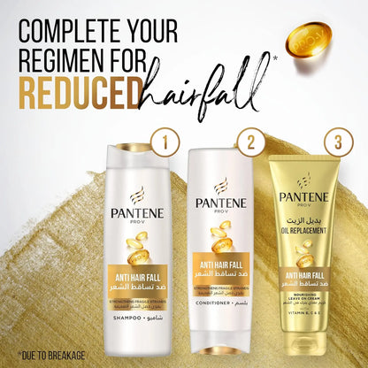 Pantene Pro-V Anti Hair Fall Shampoo 1000ml – Strengthens Hair, Reduces Breakage & Hair Fall | For Damaged Hair | Daily Use - Damoo