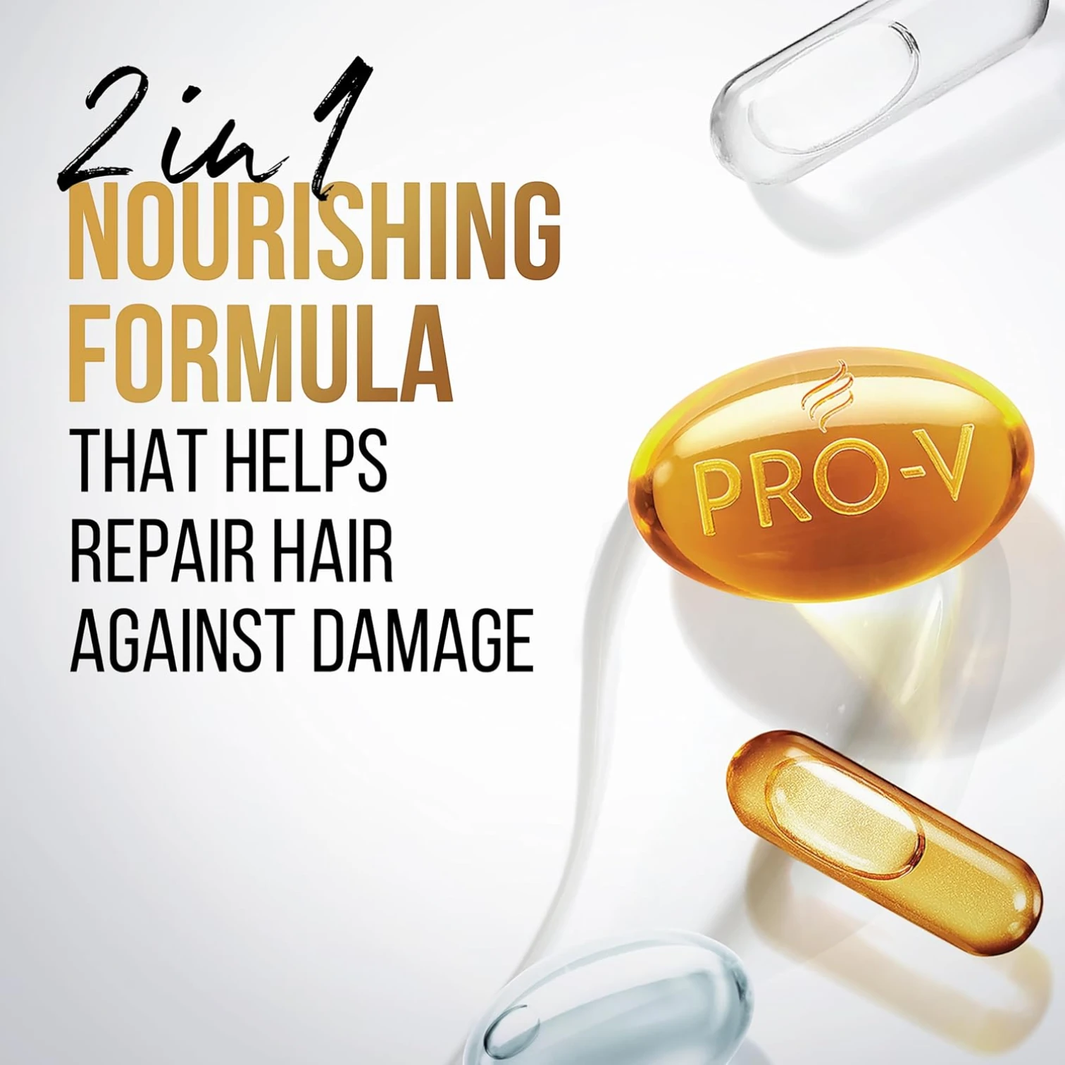 Pantene Pro-V Daily Care 2-in-1 Shampoo  1L | Gently Cleanses, Moisturizes & Adds Shine | For All Hair Types - Damoo