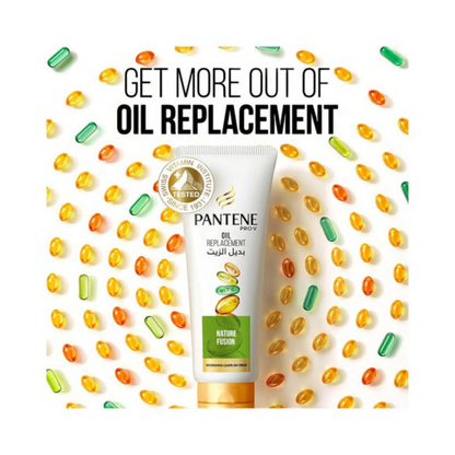 Pantene Pro-V Nature Fusion Oil Replacement for Damaged Hair, 275ml – Deep Nourishment & Split End Protection - Damoo