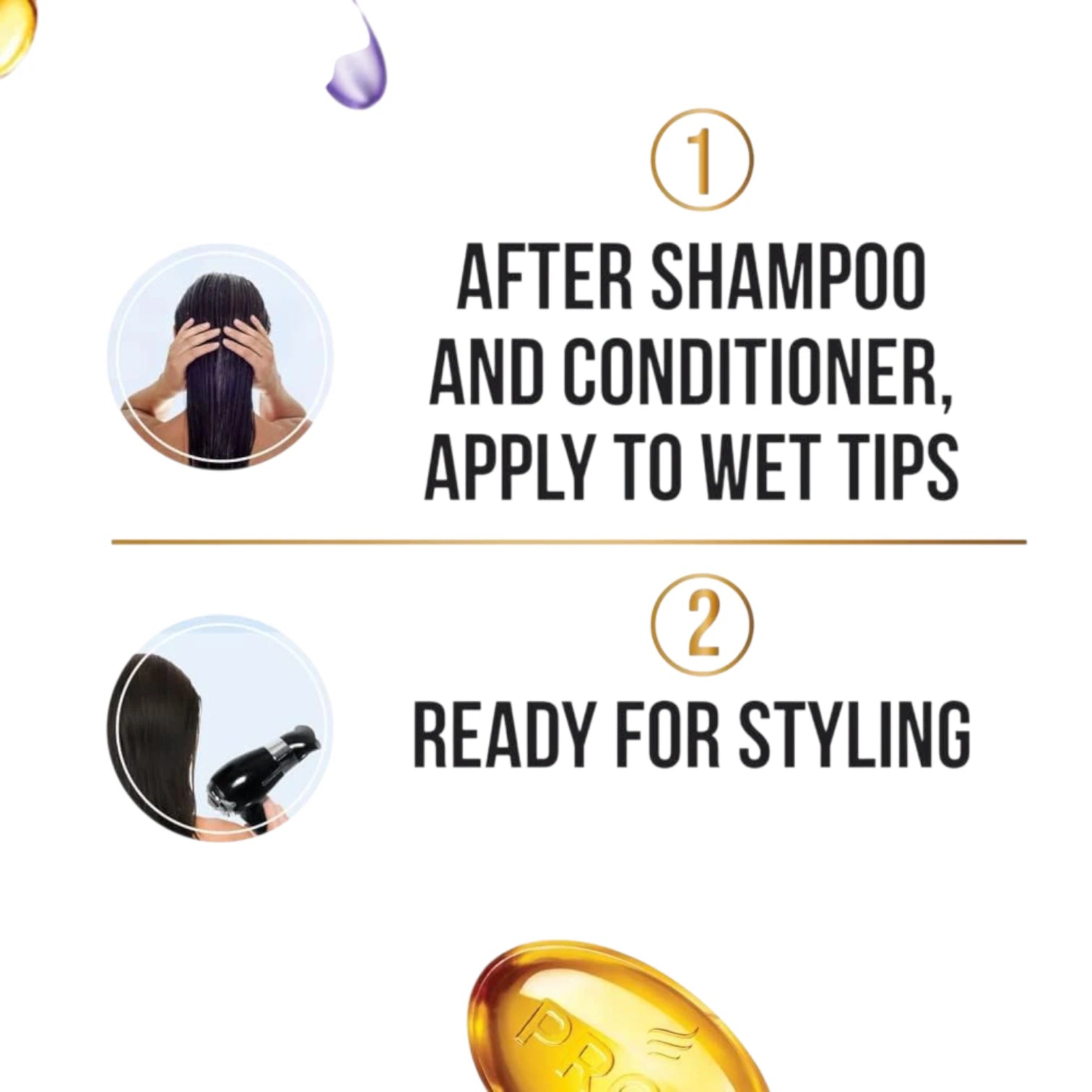 Pantene Pro-V Super Food Oil Replacement with Antioxidants & Lipids – Leave-In Conditioner, 275ml | Strengthens & Repairs Hair - Damoo