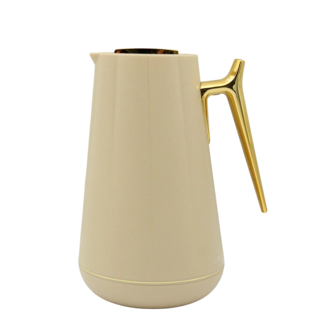 PARATI 1.0 Liters Vacuum Jug – Premium Double-Wall Borosilicate Glass Thermos Flask | Model LP9-10 | Leak-Proof, BPA-Free, Hot & Cold Beverage Container | Patented Design | Model LP9 | EN12546-1:2000 Certified - Damoo