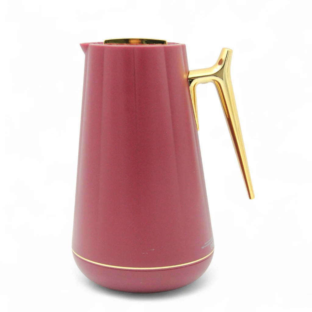 PARATI 1.0 Liters Vacuum Jug – Premium Double-Wall Borosilicate Glass Thermos Flask | Model LP9-10 | Leak-Proof, BPA-Free, Hot & Cold Beverage Container | Patented Design | Model LP9 | EN12546-1:2000 Certified - Damoo