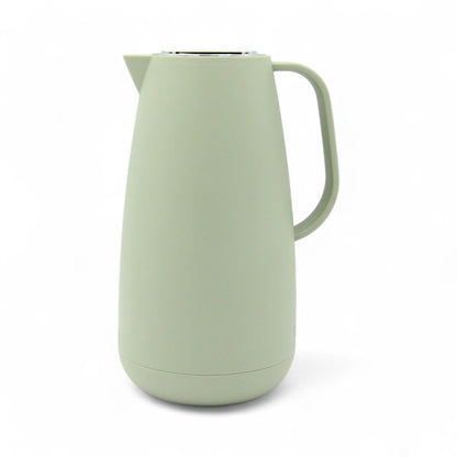 PARATI 1 Liters Vacuum Jug - High Borosilicate Glass Double-Wall, Drip-Free, Wide Opening, Heat Retention for Coffee, Tea, and Beverages - P14M-10 - Damoo