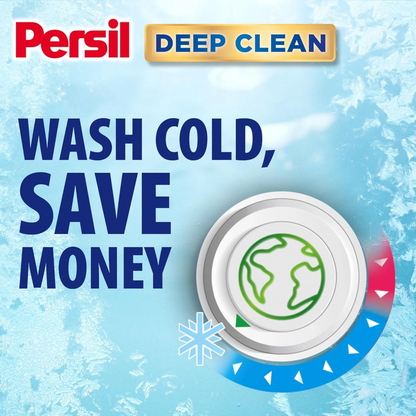 Persil Power Gel Liquid Laundry Detergent – White Flower, 2.9L + 1L Free | Deep Clean German Technology | Long-Lasting Freshness & Fabric Safe - Damoo