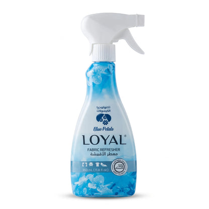 LOYAL Blue Petals Fabric Refresher 350ml – Easy-to-Iron Spray with Capsule Technology