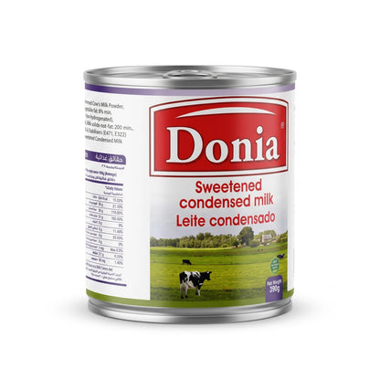 Bonila Sweetened Condensed Milk 390g Can – Leite Condensado, Bilingual English & Portuguese Label