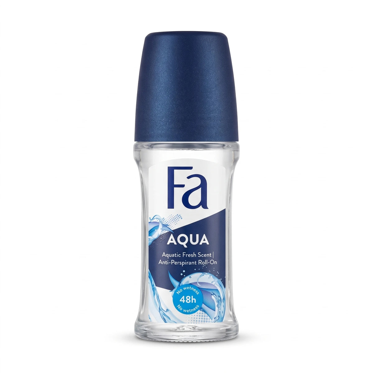 Fa AQUA Anti-Perspirant Roll-On – Aquatic Fresh Scent | No Wetness | 48h