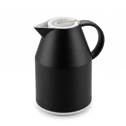 Parati Vacuum Flask 1.0 Liter – Leak-Proof Tea & Coffee Flask | 12 Hours Hot, 24 Hours Cold | Pink Glass Interior