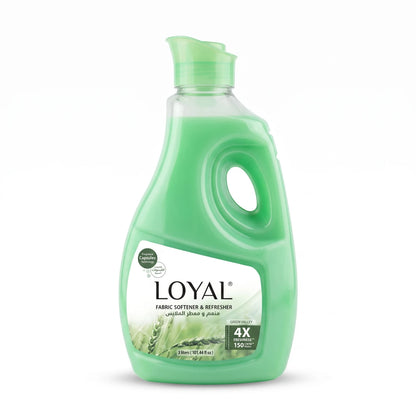 LOYAL Fabric Softener & Refresher – Green Valley, 3 Liters | Fragrance Capsules Technology | 4X Freshness | 150 Washes