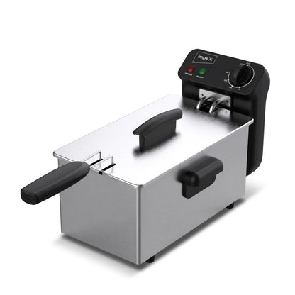 Impex Deep Fryer IDF1003 – 3 LTR, 2000W | Adjustable 130°C–190°C Temperature Control | Non-Stick Removable Inner Tank