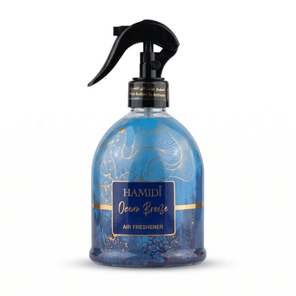 HAMIDI Ocean Breeze 500 ML Air Freshener Spray – Trigger Bottle, Ocean Breeze Scent for Everyday Space Freshening