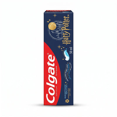 Colgate Harry Potter Mild Mint Fluoride Toothpaste 50 ml | Bubbling Cauldron | Colour-Changing Toothpaste