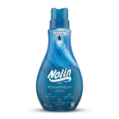 Nolin Aqua Fresh Concentrated Fabric Softener 1.4 Liters | Ultimate Softness | Preserve Colors | Long-Lasting Fragrance