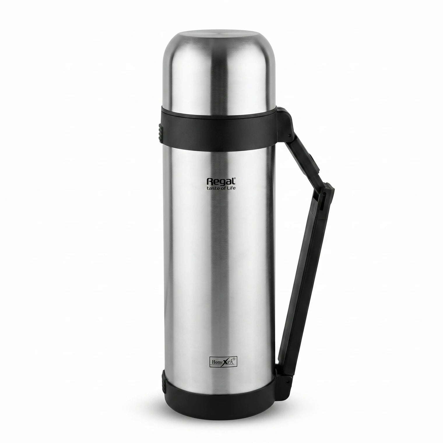 Regal Thermos Vacuum Insulated Flask 1.8L – 12-Hour Hot, 24-Hour Cold, Leak-Proof Design