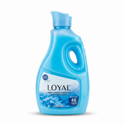 Loyal Fabric Softener & Refresher – Blue Petals, 3 Liters | Fragrance Capsules Technology | 4X Freshness | 150 Washes