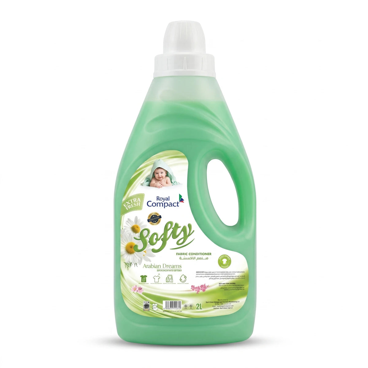 Royal Compact Softy Fabric Conditioner Arabian Dreams 2L | Extra Fresh Superconcentrated Softener