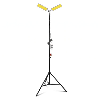 Jiham Outdoor Multifunctional Light – 280cm Full Height x 66cm Width | Tripod-Mounted Lighting Stand with Two Light Panels