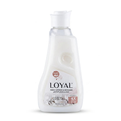 Loyal Fabric Softener & Refresher – Care & Gentle, 750ml | 4X Freshness | 37 Loads | Laundry Fabric Care
