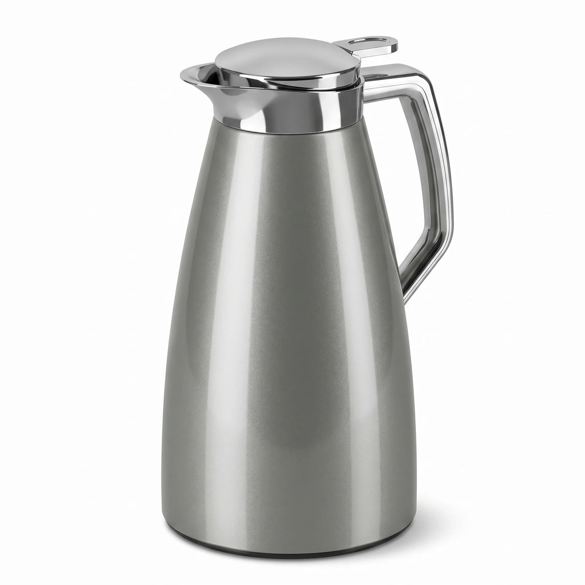 Emsa Plaza Vacuum Flask (Aroma Diamond) 1 Liter – Leak-Proof Tea & Coffee Flask | Keeps Drinks Hot 12 Hours and Cold 24 Hours