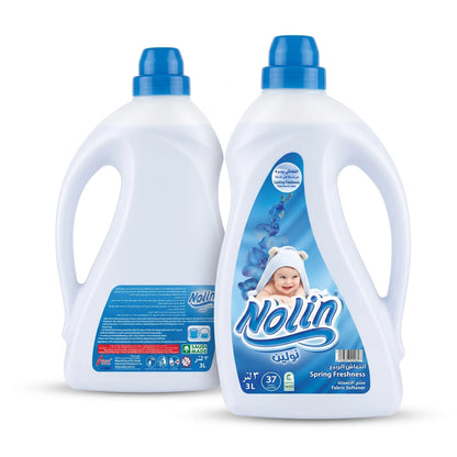 Nolin Fabric Softener – Spring Freshness, 3 Liters | Lasting Freshness | 37 Washes