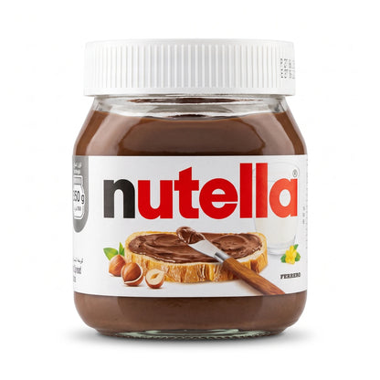 nutella Chocolate-Hazelnut Spread 350g – Chocolate Spread in a Glass Jar for Bread, Toast, Breakfast and Everyday Sweet Treats