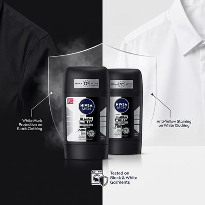 NIVEA Personal Care Product 50 ml – White Mark Protection for Black Clothing and Anti-Yellow Staining Care