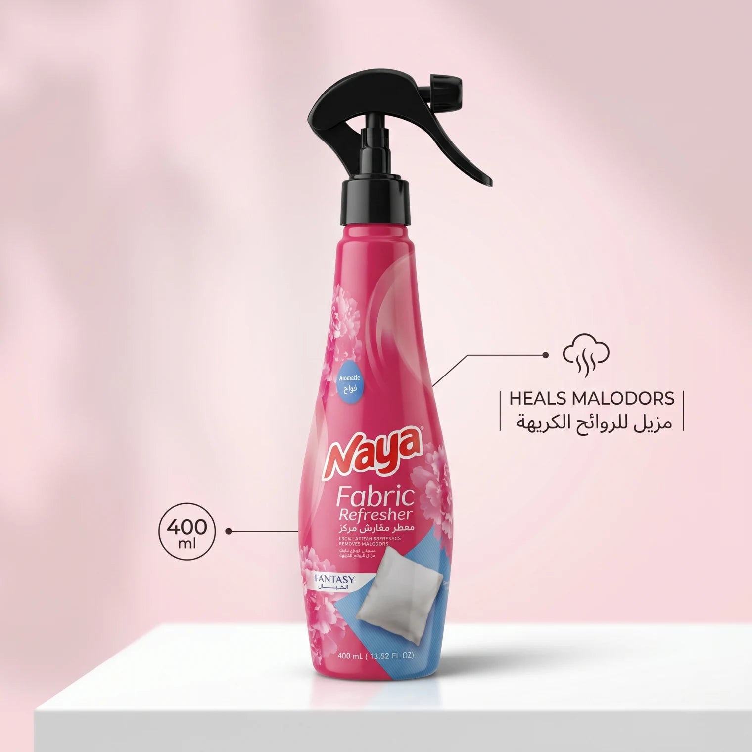 Aromatic Naya Fabric Refresher – Fantasy 400ml | Long-Lasting Freshness Spray