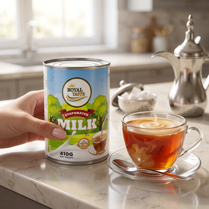 ROYAL TASTE MILK Evaporated Milk 410G Net Weight | GREAT TASTE