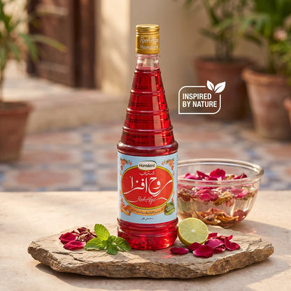 Hamdard roohafza juice 800 ML – Red Syrup Drink with Nature-Inspired Appeal