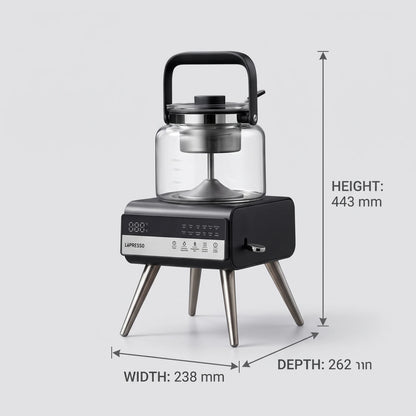 LePRESSO BREWIFY TEA BREWER With Digital Display – 1000ml Electric Tea Brewer | Timer Selection | Temperature Adjustment | Keep-Warm Function