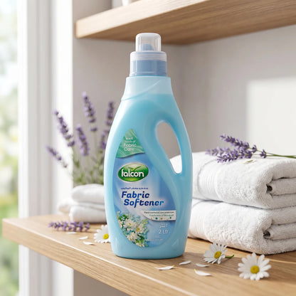 Falcon Fabric Softener – 2 Liters, Bouqet Flavour | Floral Scent, Color Protection and Fabric Care
