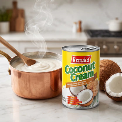 Renuka coconut cream 400 Ml – Thick & Creamy Coconut Cream with Distinctive Aroma