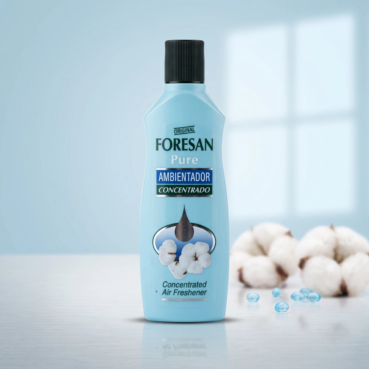 FORESAN Pure Original Concentrated Air Freshener – Light Blue Ambient Freshener for Everyday Spaces