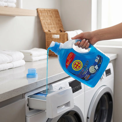 Protect Power Gel Laundry Liquid 3L – Deep Clean Power Plus | Color Guard | Washing Machine Laundry Detergent