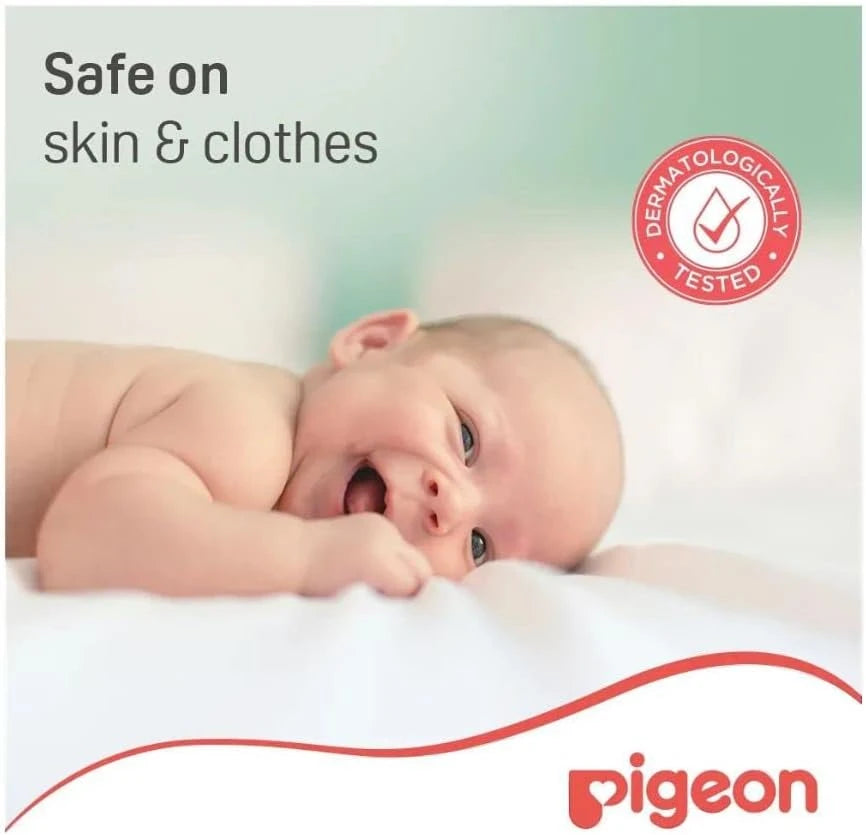 Pigeon Baby Laundry Detergent Powder 1Kg – Color Safe, Phosphate & Fluorescent Free, Kills 99.99% Bacteria, Gentle on Baby Skin, Up to 50 Washes, Tough on Stains, Safe for Sensitive Skin - Damoo