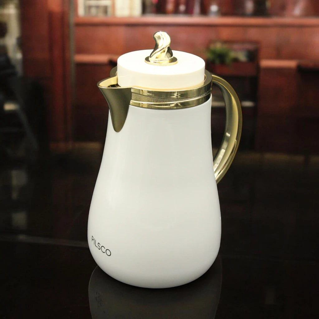 Pilsco Vacuum Jug Set – 2-Piece Original & Patented Design (0.7L + 1.0L) – Food-Grade, Leak-Proof, Eco-Friendly Thermos Jugs for Hot & Cold Drinks - Damoo