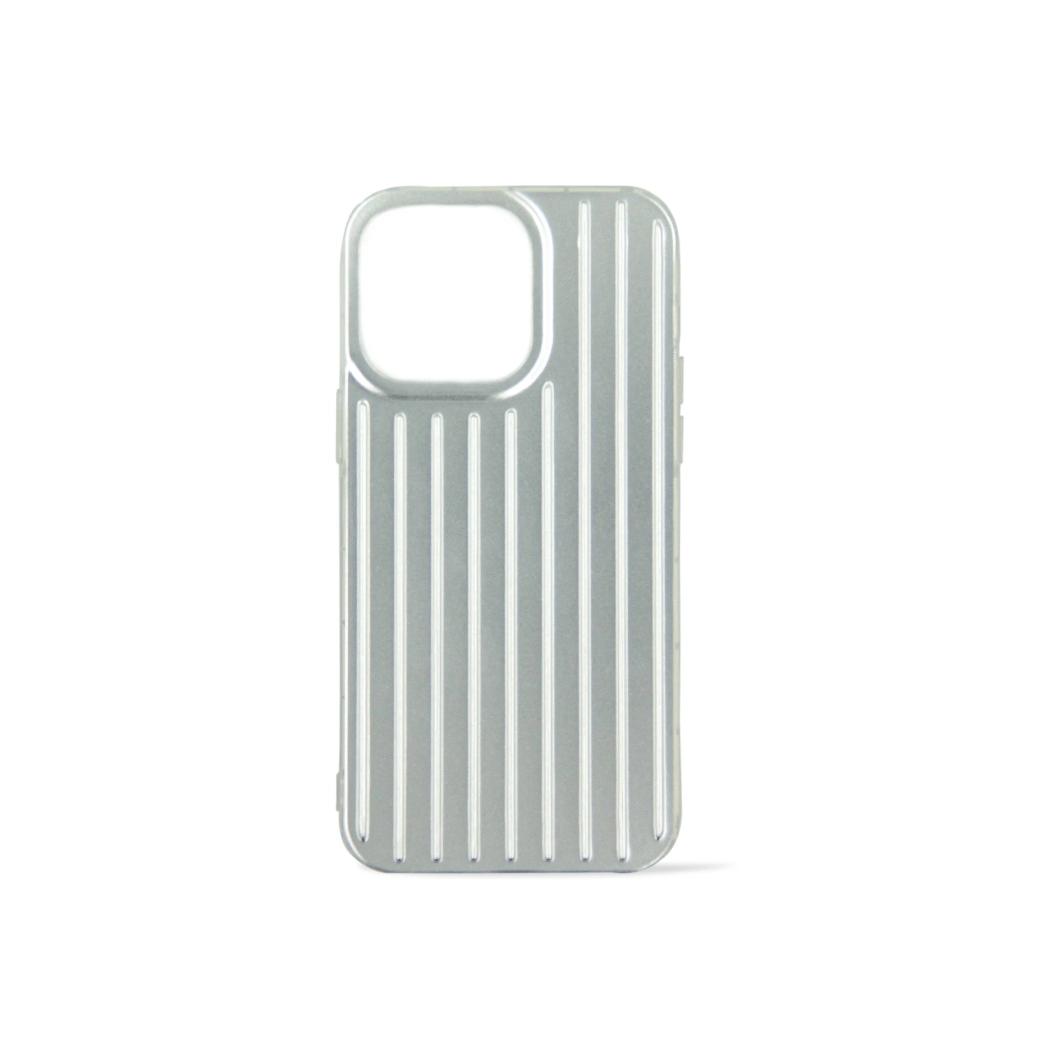 Premium Stripe Hard Case for iPhone – Sleek Shockproof Protective Cover with Raised Edges and Modern Design - Damoo