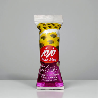Maz Maz Vinegar Sunflower Seeds – 25g | Roasted & Seasoned Snack | Bold Vinegar Flavor | Crispy & Savory On-the-Go Treat - Damoo