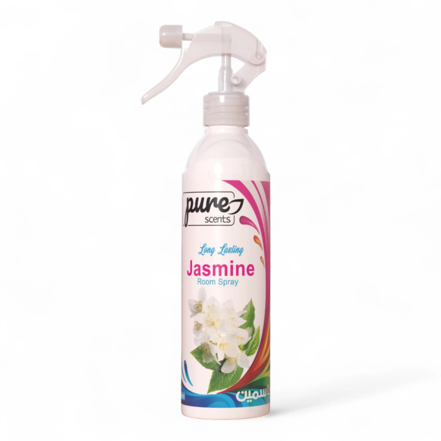 Pure Scents Jasmine Room Spray – 460ML | Long-Lasting Floral Air Freshener for Home & Fabric Use - Damoo
