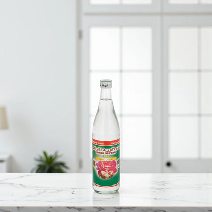 Quba Factory Rose Water – 570ml Bottle – Natural Floral Tonic for Skin, Eyes, Beverages & Desserts - Damoo
