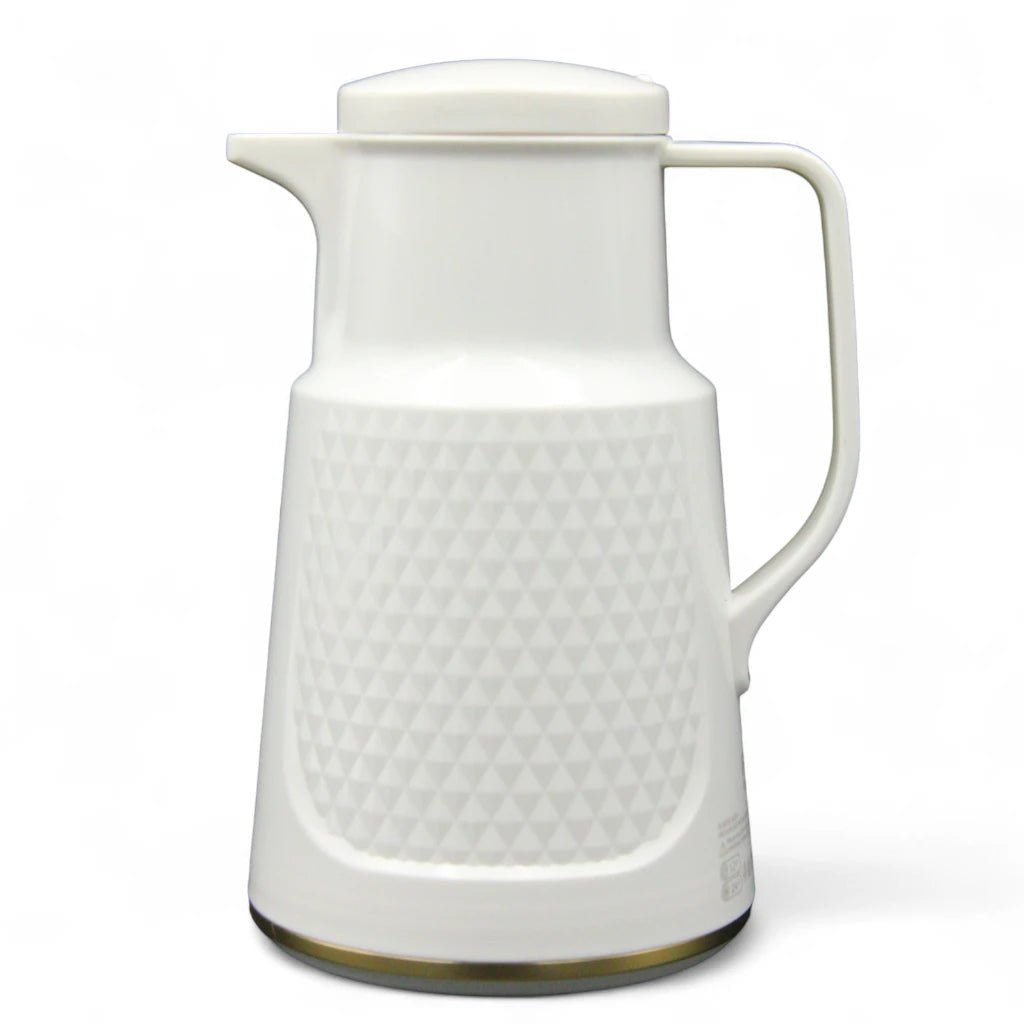 Regal 0.5 Liters Vacuum Jug with Glass Inner – Compact Thermos Flask for Hot & Cold Drinks – Keeps Hot for 12 Hours & Cold for 24 Hours - Damoo
