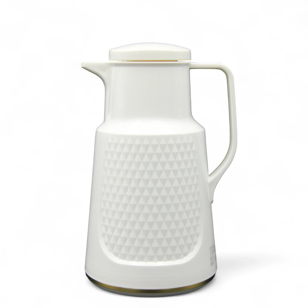 Regal 1.0L Thermos Jug – Premium Vacuum Insulated Flask | 24H Cold & 12H Hot Retention | BPA-Free Glass Refill | Ideal for Home, Office, Travel - Damoo