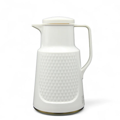 Regal 1.0L Thermos Jug – Premium Vacuum Insulated Flask | 24H Cold & 12H Hot Retention | BPA-Free Glass Refill | Ideal for Home, Office, Travel - Damoo