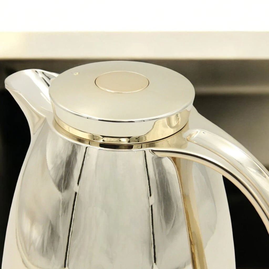 Regal 1.0L Vacuum Jug – Stainless Steel Thermal Flask | Hot & Cold Beverage Thermos | 24 Hour Heat Retention - Damoo