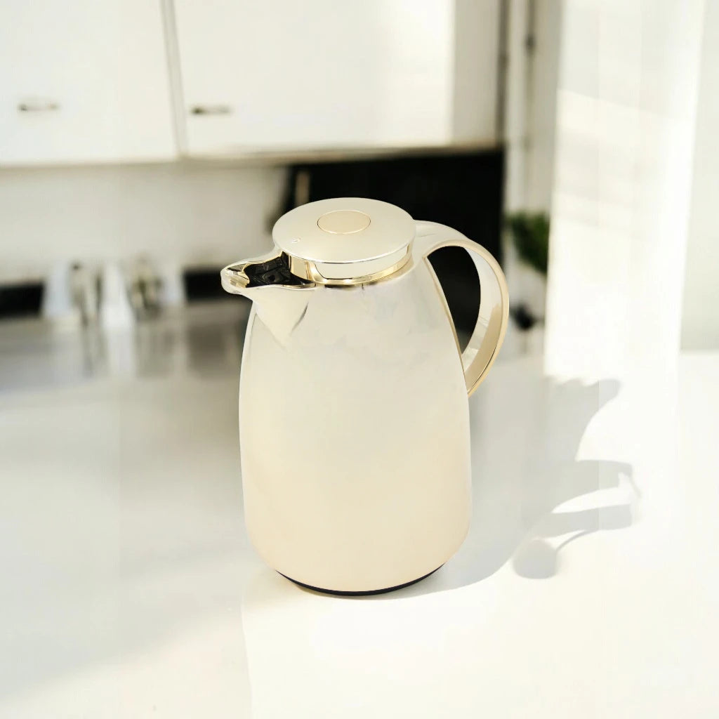 Regal 1.0L Vacuum Jug – Stainless Steel Thermal Flask | Hot & Cold Beverage Thermos | 24 Hour Heat Retention - Damoo