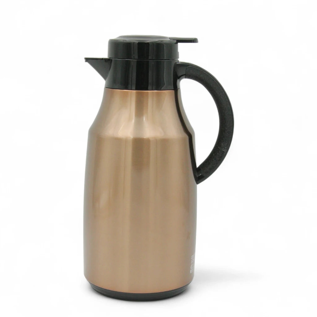 REGAL 1.5 Liters Premium Stainless Steel Thermal Jug – Hot for 12H, Cold for 24H | Vacuum Insulated Flask | Food Grade, Leak-Proof & Travel-Friendly - Damoo