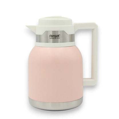 Regal 1.5L Vacuum Insulated Jug – Hot & Cold Beverage Thermos Flask with Stainless Steel Liner | Keeps Drinks Hot for 12 Hours & Cold for 24 Hours - TSC-UQ - Damoo
