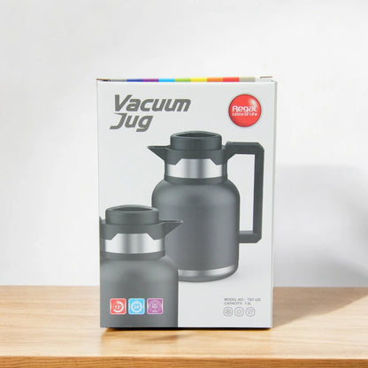 Regal 1.5L Vacuum Insulated Jug – Hot & Cold Beverage Thermos Flask with Stainless Steel Liner | Keeps Drinks Hot for 12 Hours & Cold for 24 Hours - TSC-UQ - Damoo