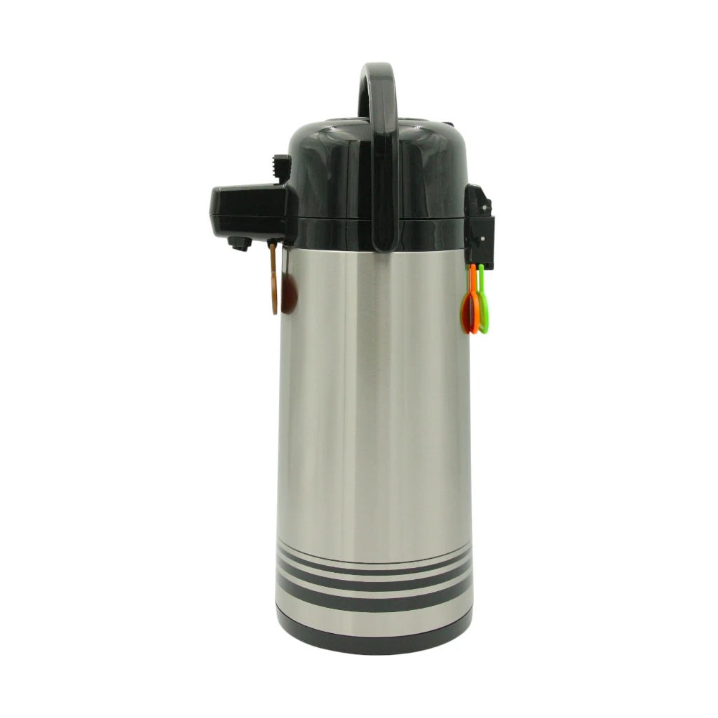 Regal 1.9L Air Pot Glass Liner - 12H Hot & 24H Cold Retention - Premium Insulated Beverage Dispenser - RBA - Damoo